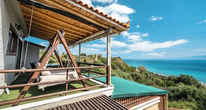 Villa 'Koutoupakia' mit Meerblick, WLAN und Klimaanlage