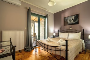 2 chambres, fer et planche Ă repasser, Wi-Fi gratuit, draps fournis