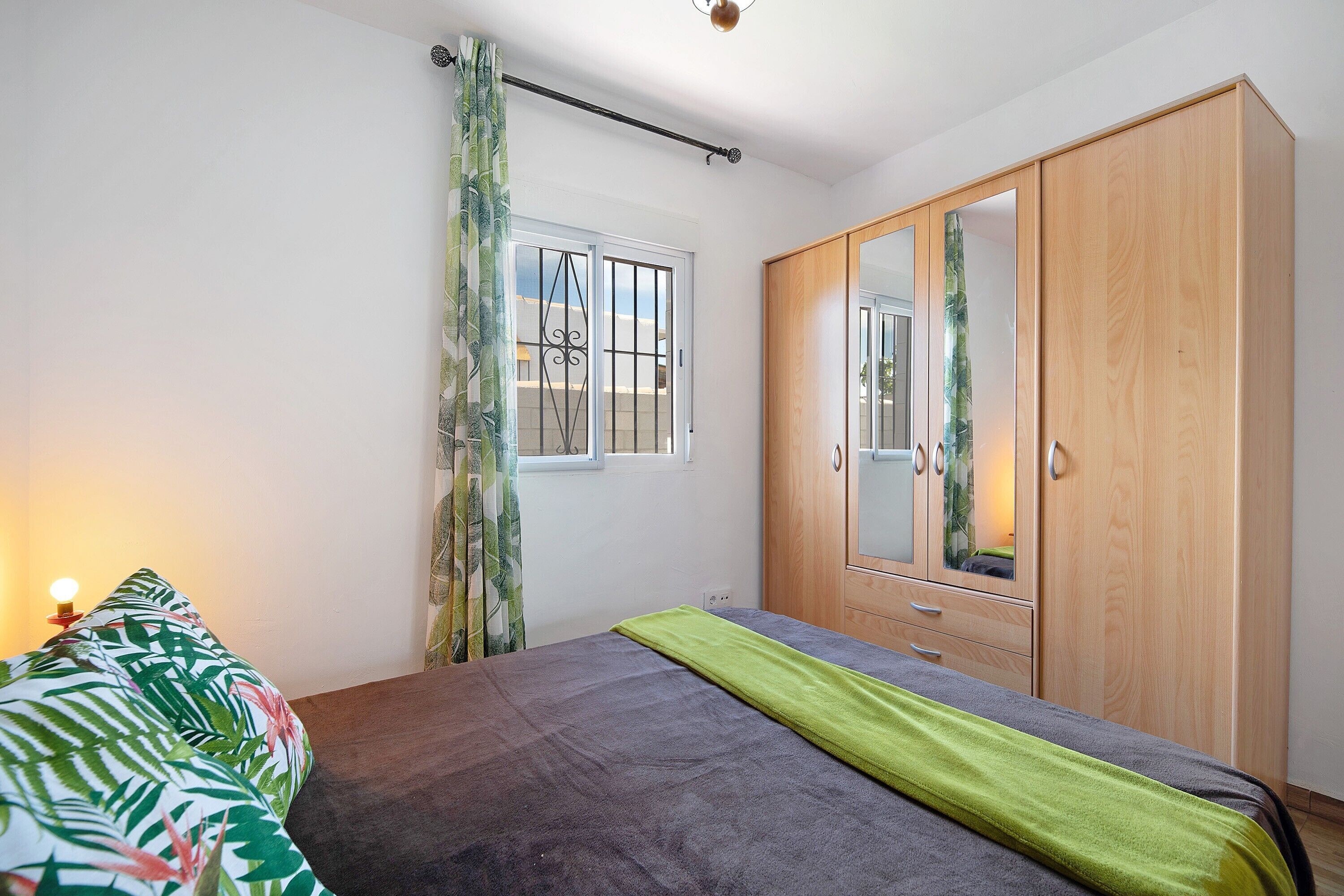 1 bedroom, iron/ironing board, bed sheets