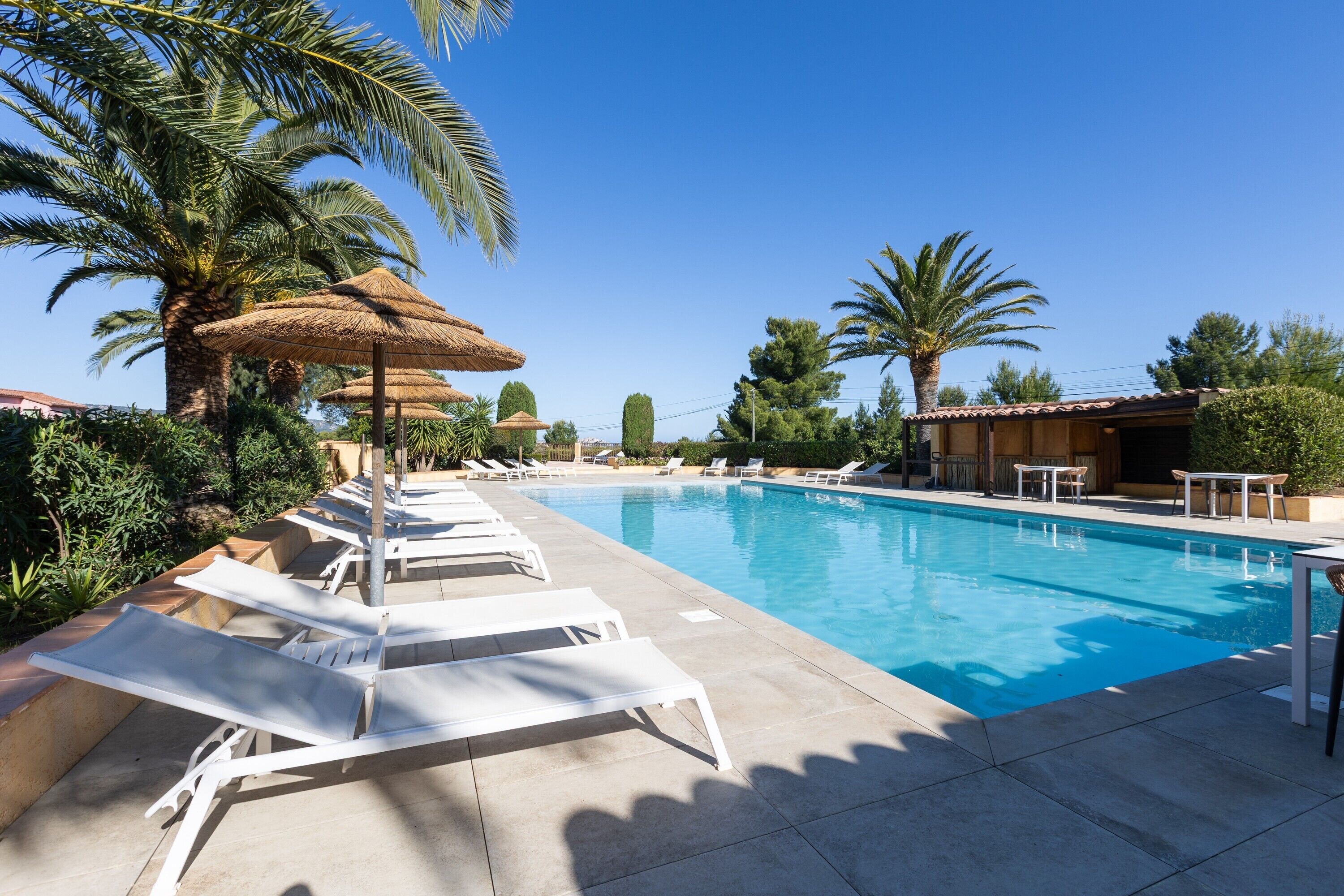 Una piscina climatizada