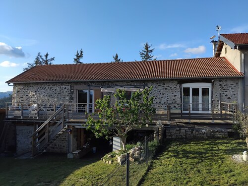 "Gîte Du Bachat" with Mountain View and Private Terrace