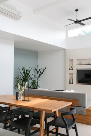 Villa, 2 Bedrooms | Living area | 60-inch Smart TV with digital channels, TV