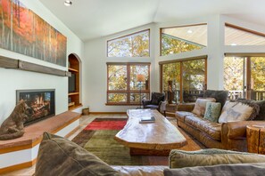 スマートテレビ、暖炉