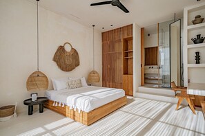 Villa, 2 habitaciones | Sábanas de algodón egipcio, ropa de cama de alta calidad, caja fuerte