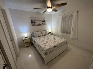 2 bedrooms, desk, iron/ironing board, free WiFi