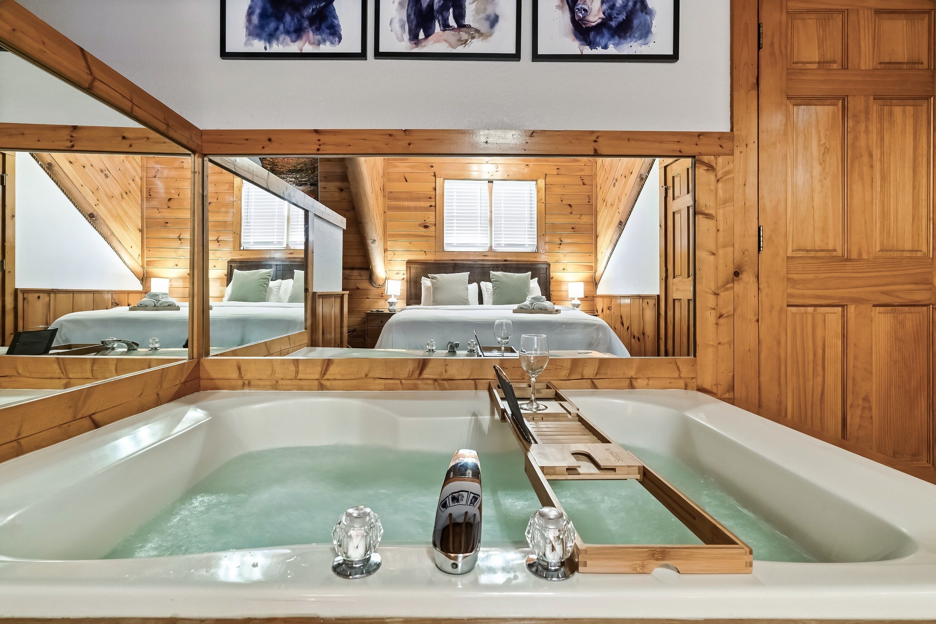 Near entrance to the National park and Dollywood