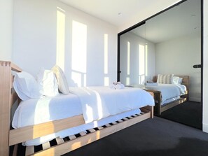 2 bedrooms, blackout drapes, iron/ironing board, free WiFi