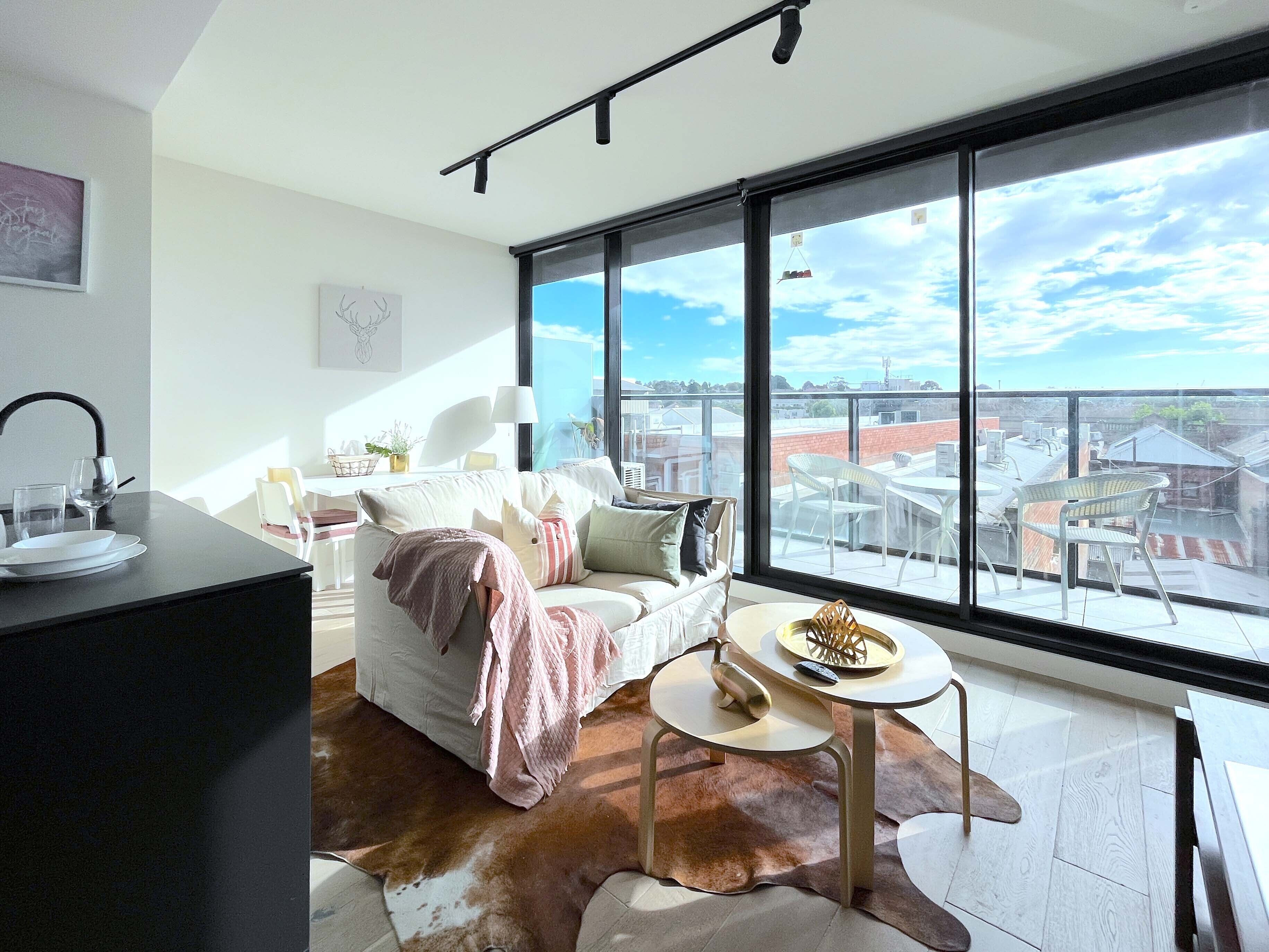 2 bedrooms, blackout curtains, iron/ironing board, free WiFi