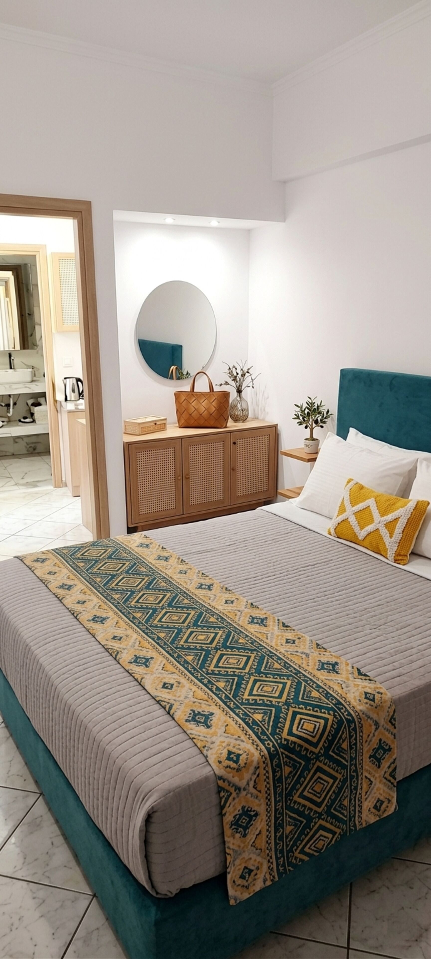 Junior suite | Lakens van Egyptisch katoen, luxe beddengoed, pillowtop-bedden