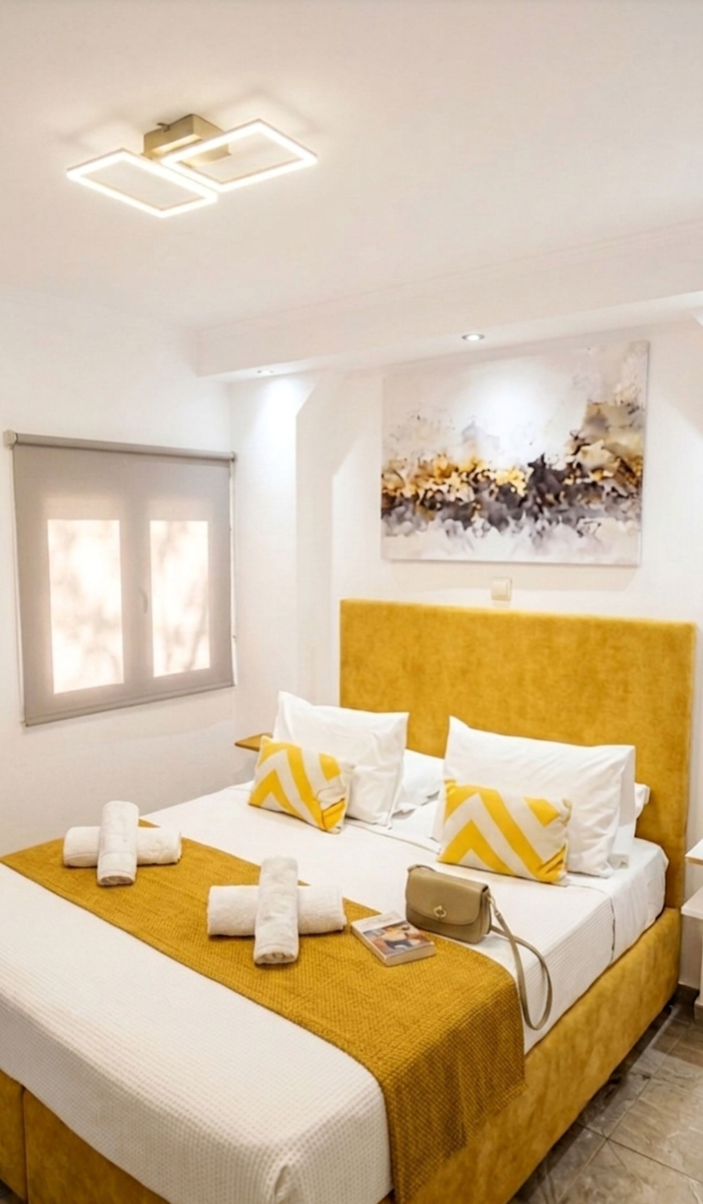 Executive suite, 1 queensize bed met slaapbank | Lakens van Egyptisch katoen, luxe beddengoed, pillowtop-bedden