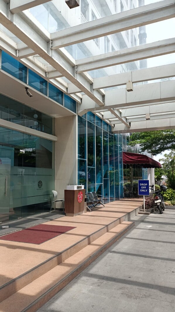 Framhlið gististaðar