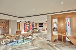 Sala de estar en el lobby