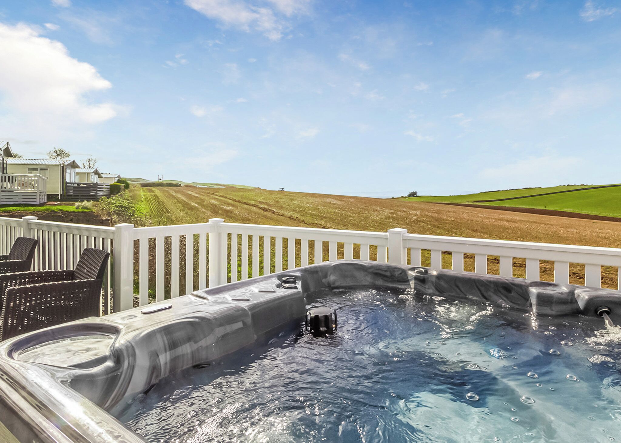 Bain à remous extérieur