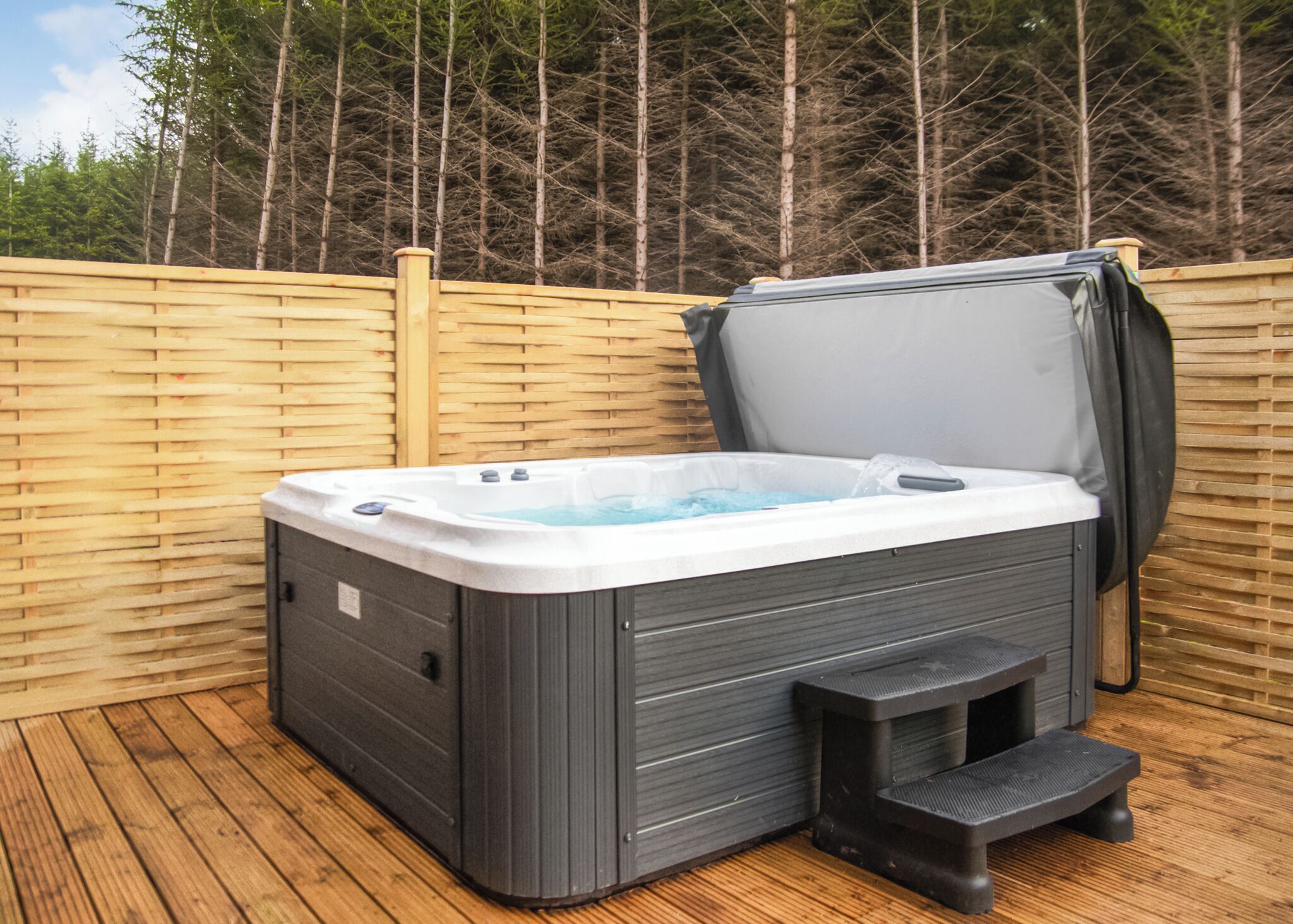 Baignoire à remous extérieure