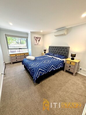 2 عدّة غرف نوم ومكواة/لوح كي وواي فاي مجانًا