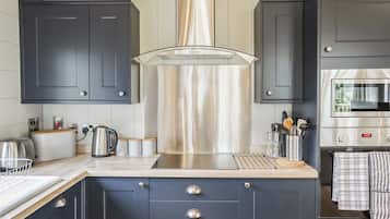 Fridge, oven, stovetop, toaster