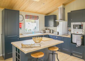 Fridge, oven, stovetop, toaster