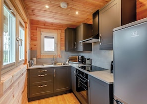 Fridge, oven, stovetop, toaster