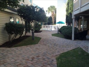 Enceinte de l’hébergement