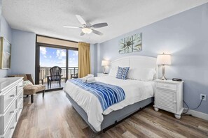 3 bedrooms, iron/ironing board, WiFi, bed sheets - Lovely Beach View 3BR,King,Pool,P143 (Myrtle Beach)