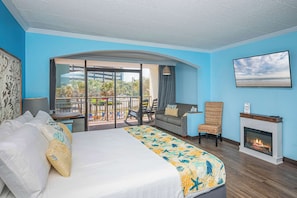 1 bedroom, desk, iron/ironing board, WiFi - Beachview Bliss, KING Bed, Pools, Lazy River, Hot Tubs, No Resort Fees, M23 (Myrtle Beach)