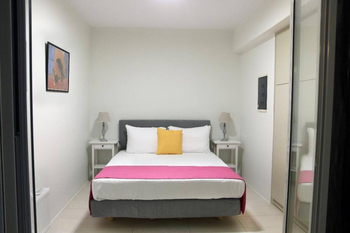 Double Ground with Sea View | Phòng cách âm, truy cập Internet không dây miễn phí 