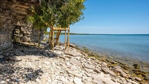 Beach - Lake Michigan Cabin · Private Shoreline (Sturgeon Bay)
