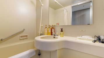 Hair dryer, towels