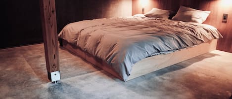1 slaapkamer, een bureau, gratis wifi, beddengoed