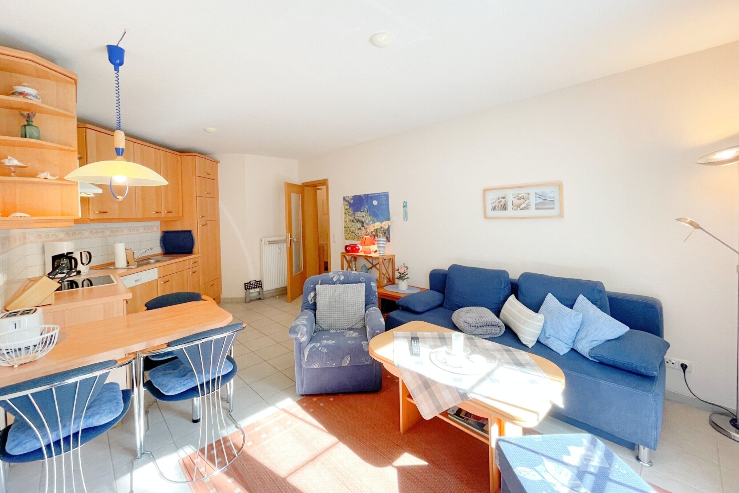 Gemütlich, Liebevoll Eingerichtete, 39qm Große, Ferienwohnung für 3 Personen