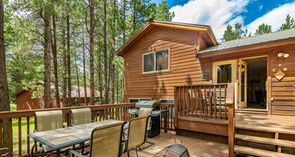 Pet-friendly cabin in the pines, 2 decks w/grill, <10 to skiing