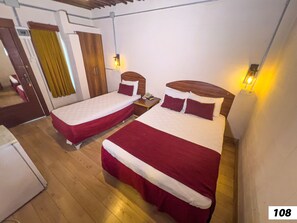FamilieTwin kamer | Een minibar, gratis wifi