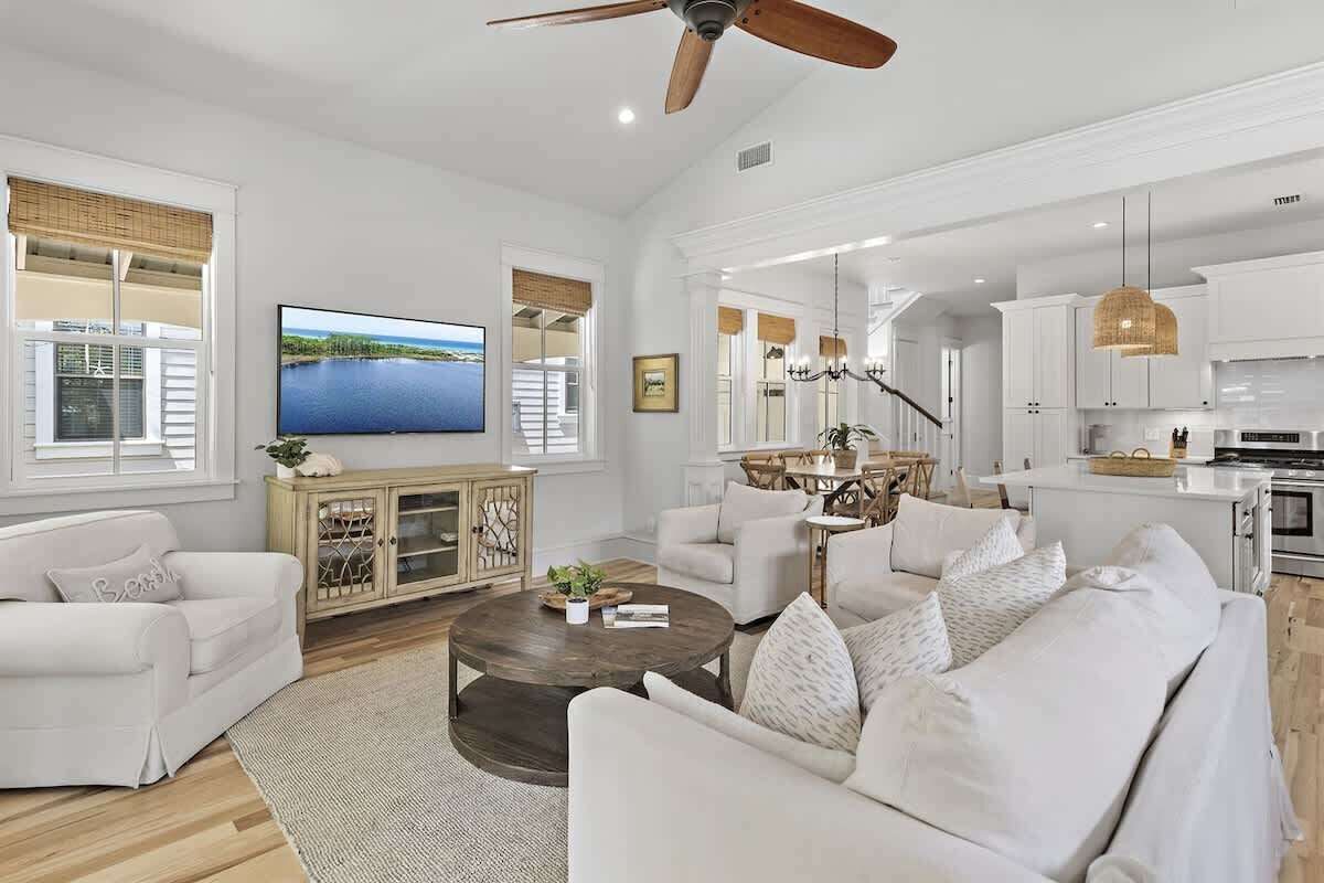 Una Smart TV, libros