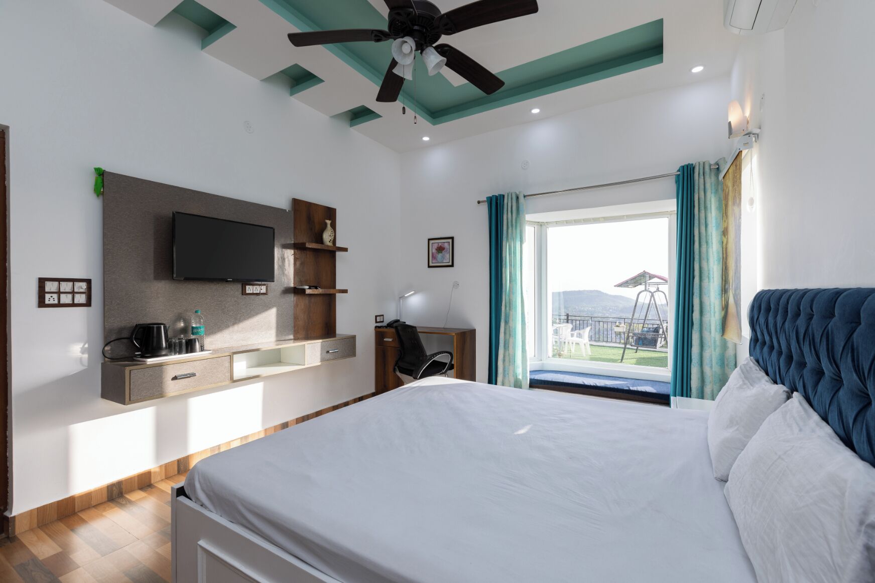 Villa de lujo, 1 habitación, vista al valle | Sábanas de algodón egipcio, ropa de cama de alta calidad y minibar 