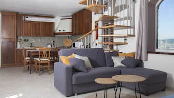 Een flatscreentelevisie