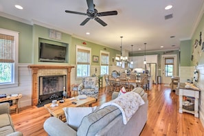 House (3 Bedrooms) | Interior - Breezy Home w/ Grills, Pool & Beach Access! (Panacea)