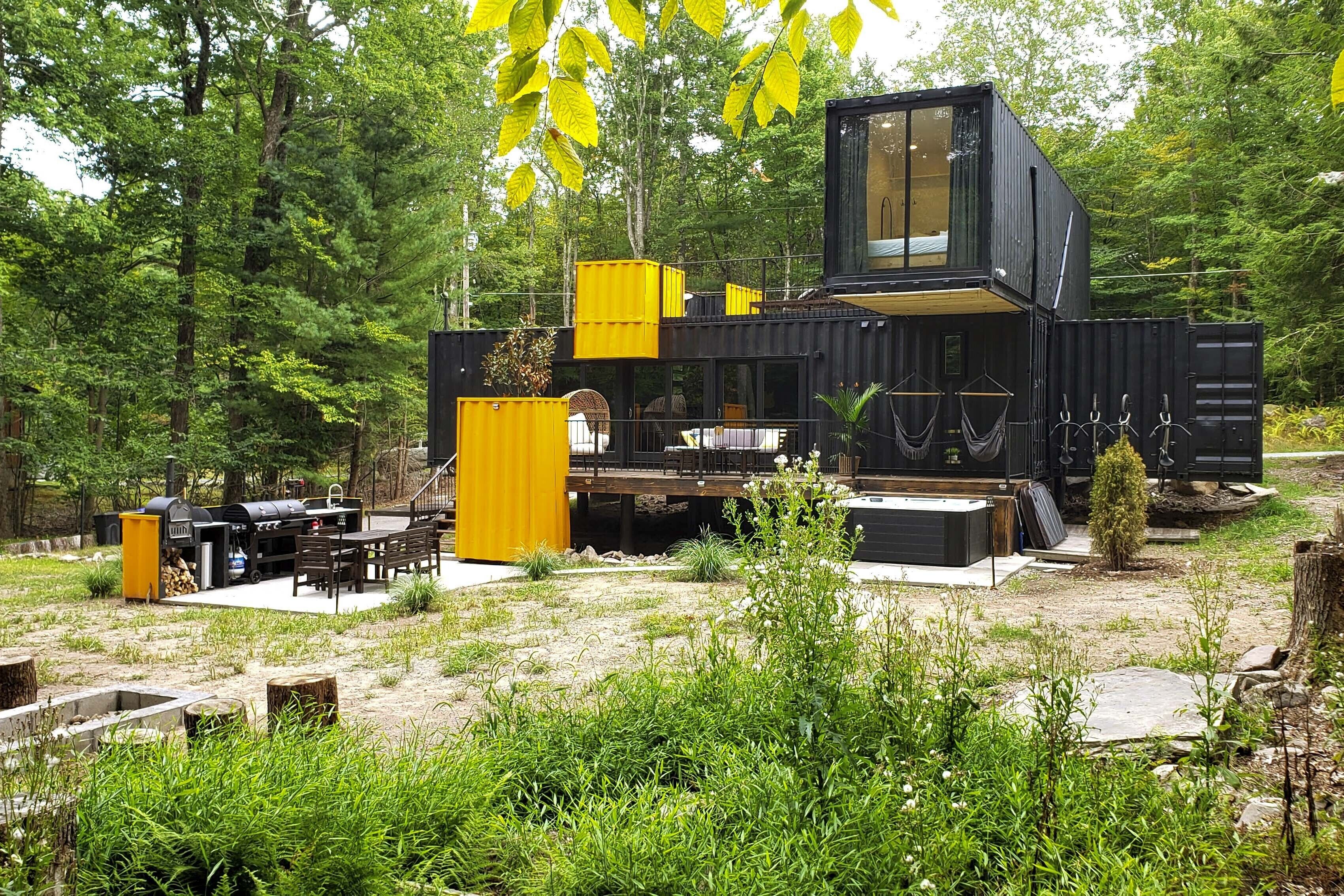 Luxe & Modern Container Home w/ Outdoor Spa!