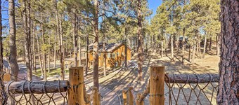 CO Springs Apartment in the Pines w/ Treehouse!