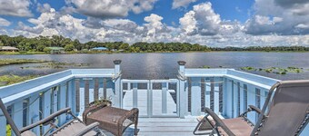 Historic Crescent City Studio - Lakefront w/ Dock!
