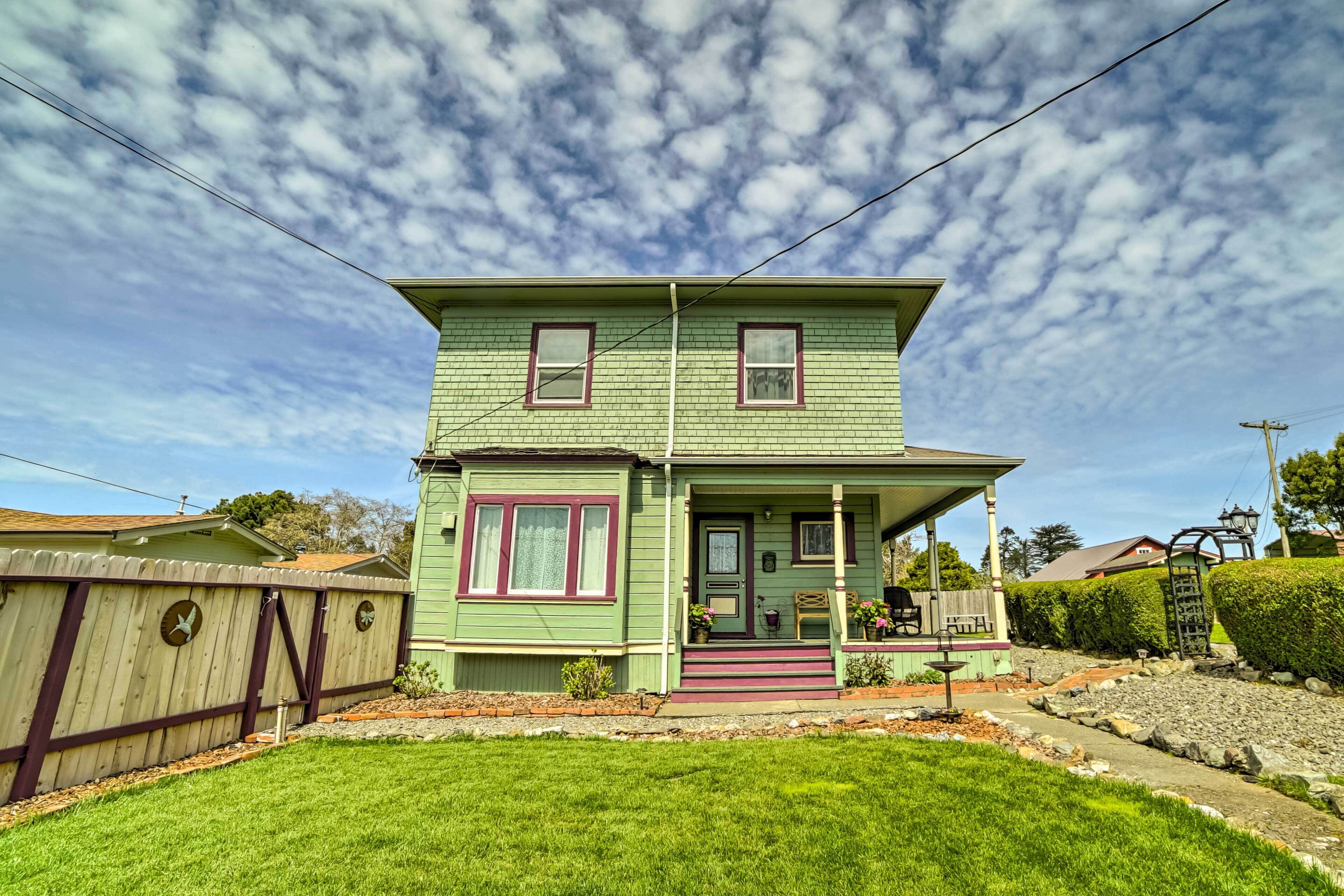 'bella Rose' Lovely Eureka Home Near Redwoods!