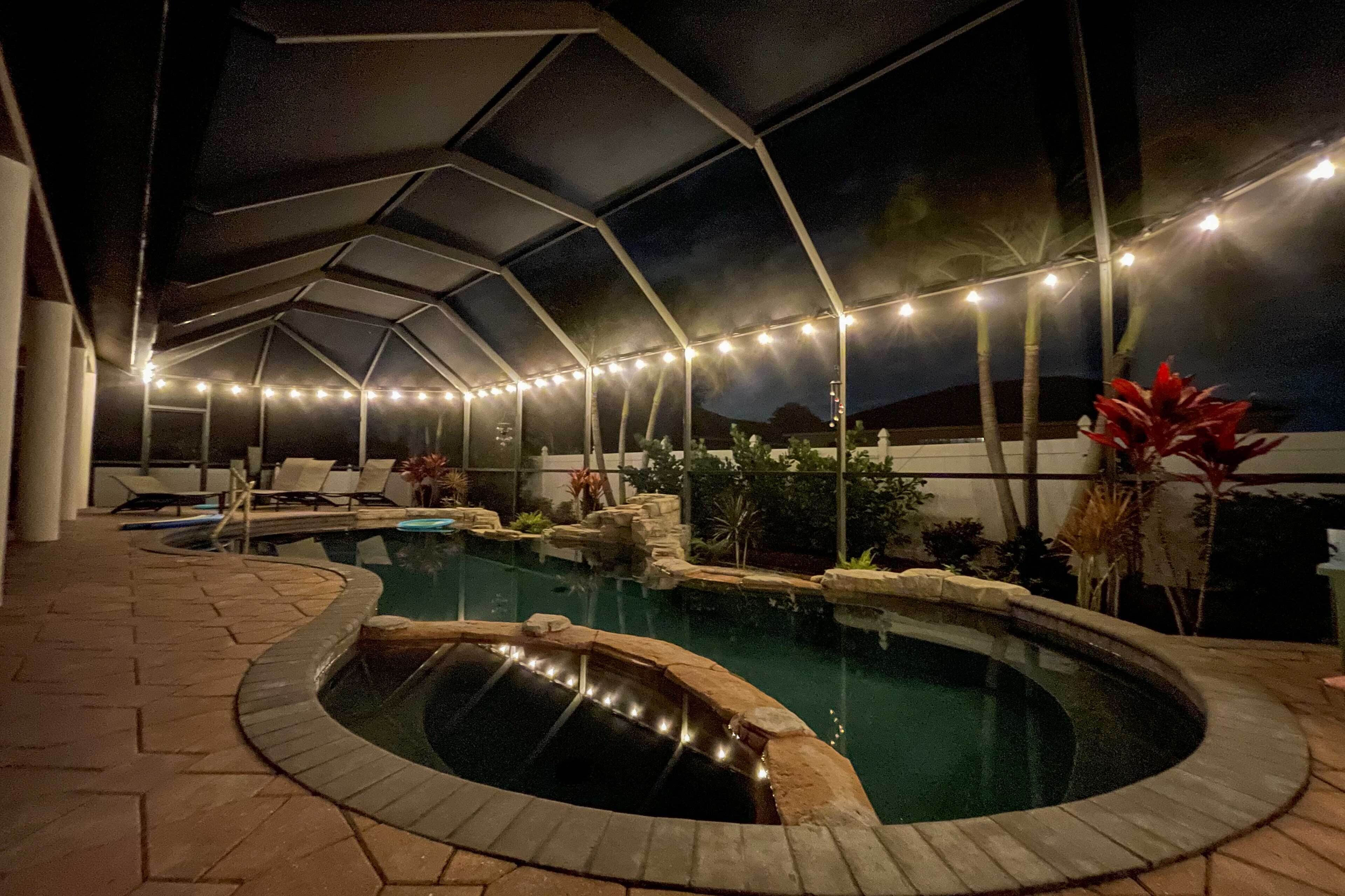 Expansive Cape Coral Retreat w/ Lagoon Pool & Spa!
