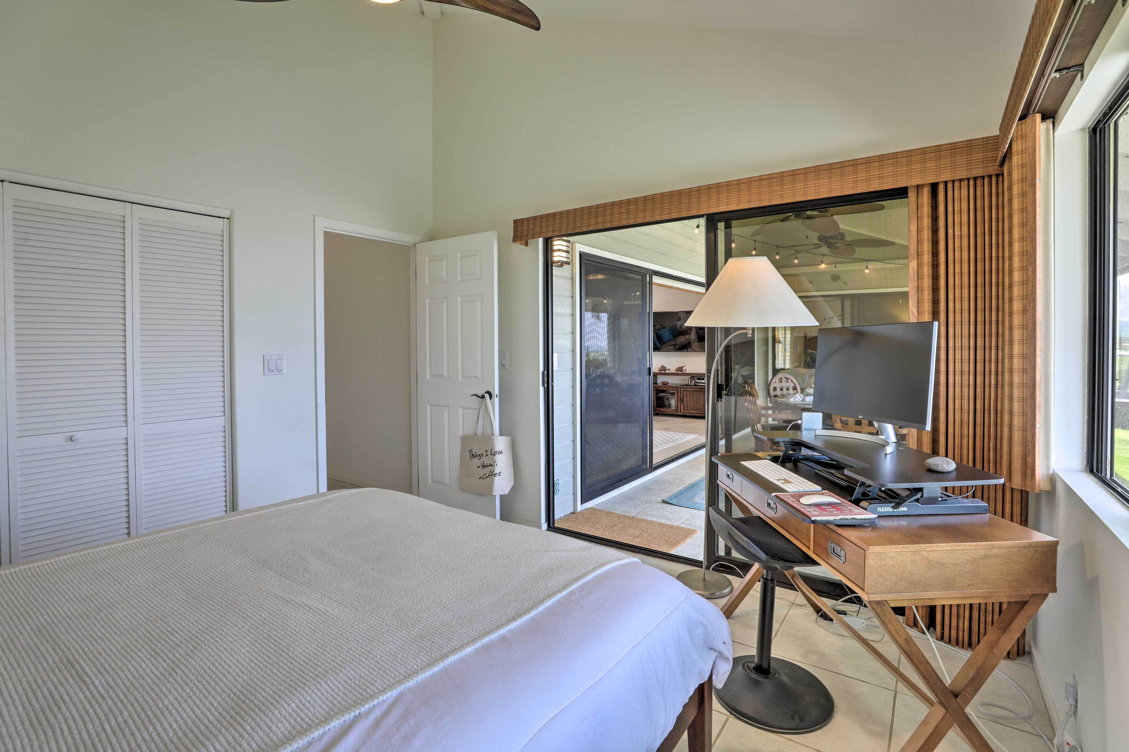 3 bedrooms, iron/ironing board, bed sheets