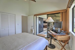 3 chambres, fer et planche à repasser, draps fournis