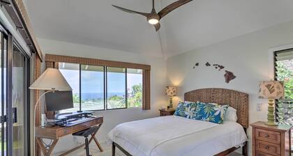 Ocean-view Oasis w/ 2 Lanais: Right in Kona!