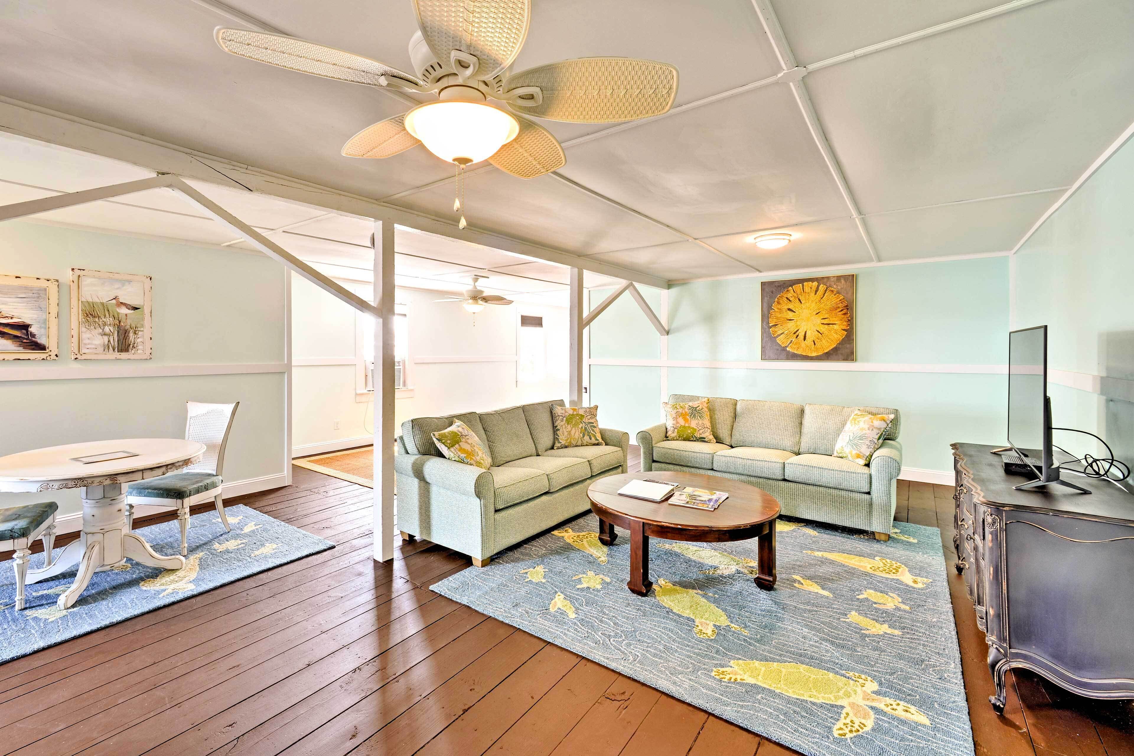 Historic Swansboro Studio w/ Intracoastal View!