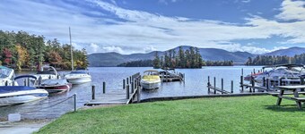 Lake George Getaway w/ Mountain + Water Views