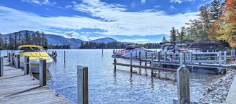 Lake George Getaway w/ Mountain + Water Views