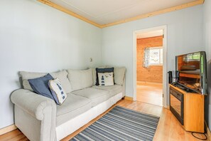 House (2 Bedrooms) | Interior - Lakefront Cabin w/ Fire Pit, Dock, & Boat Rental (Augusta)
