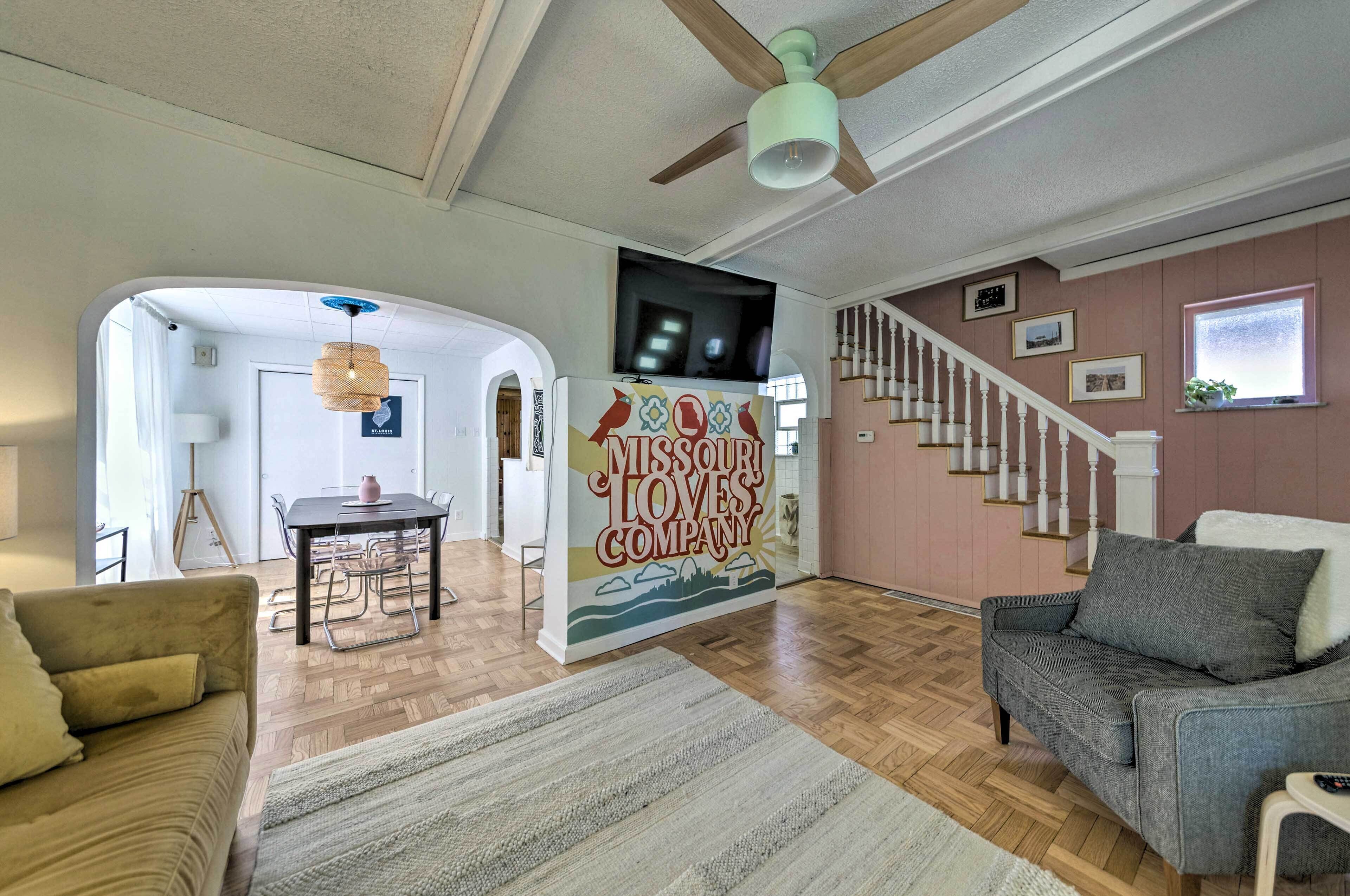 Charming St Louis Home: 8 Mi to Downtown!