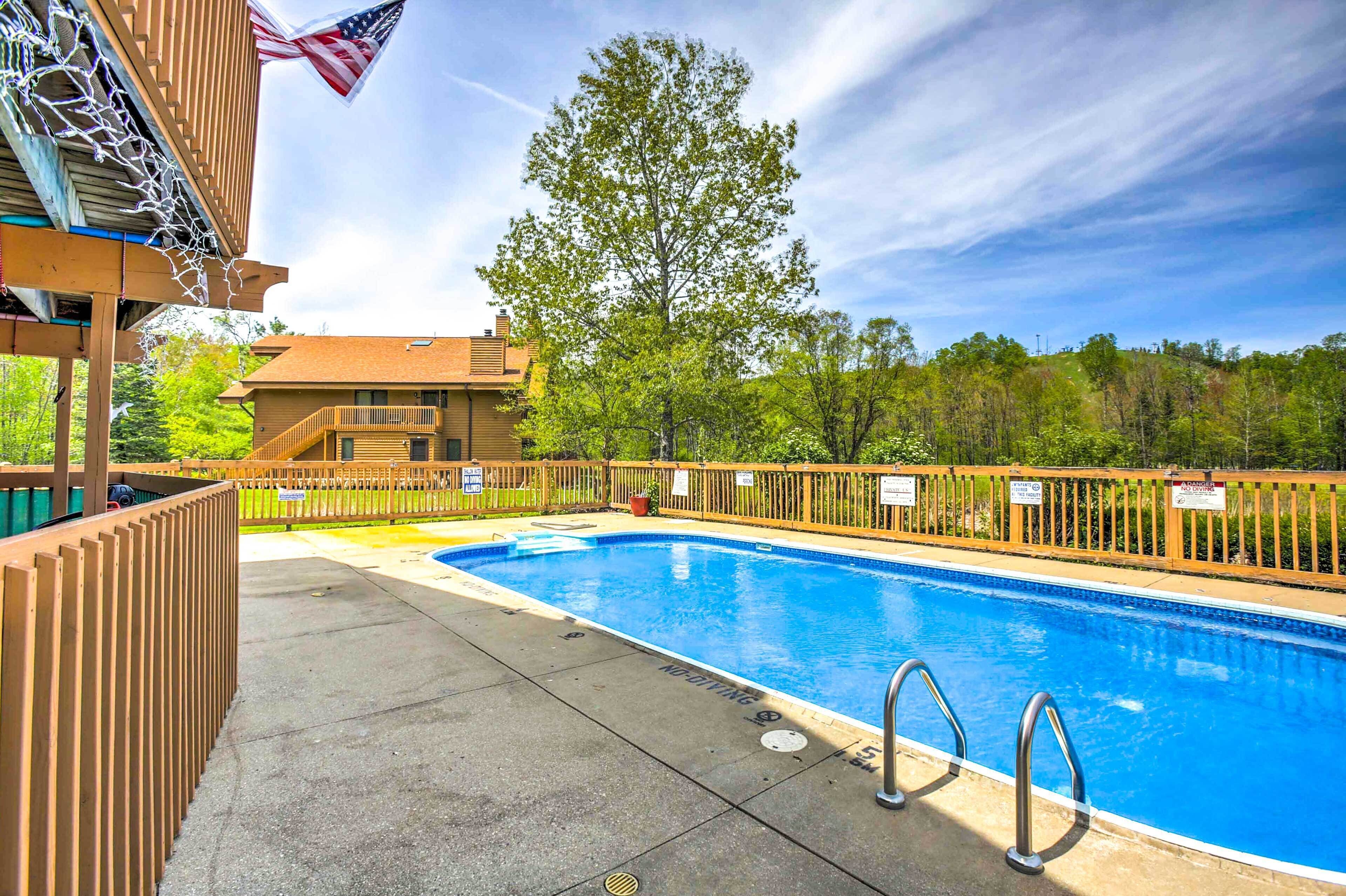 Bellaire Resort Condo: Ski, Tube, Explore!